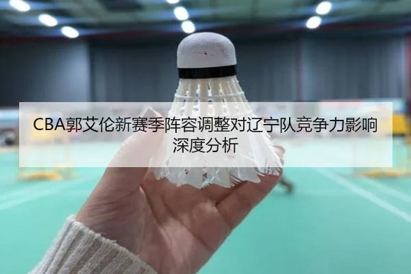 CBA郭艾伦新赛季阵容调整对辽宁队竞争力影响深度分析